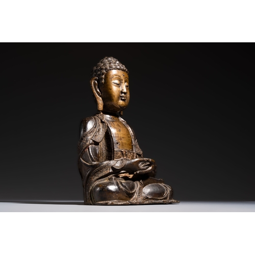 264 - A Chinese bronze figure of Buddha, MingH.: 34,7 cmWeight: 8860 grams
Condition reports and additiona... 