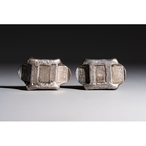 299 - Two Chinese silver 