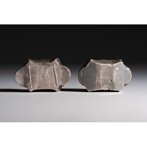 299 - Two Chinese silver 