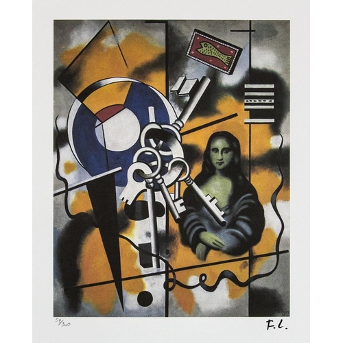 186 - Fernand Leger (after) âMona Lisa With The Keys