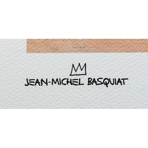 81 - Jean-Michel Basquiat (after) untitled (Tar Tar Tar, Lead Lead Lead) limited edition 100/100, lithogr... 