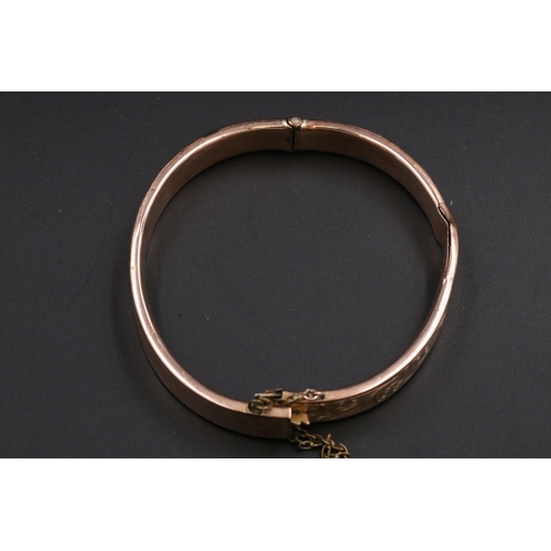 143 - 9CT Gold Bracelet - 10.9 Grams