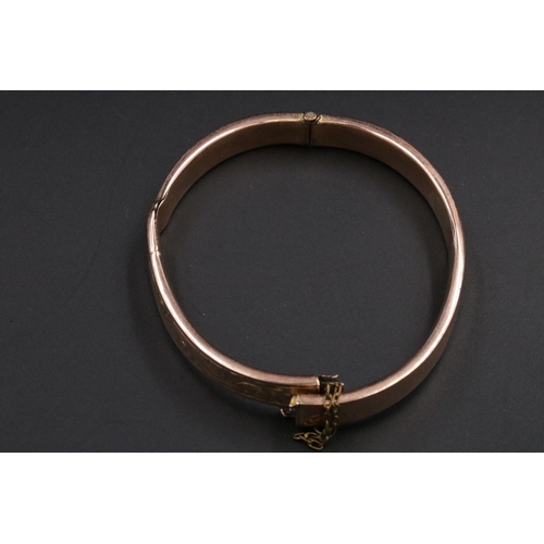 143 - 9CT Gold Bracelet - 10.9 Grams