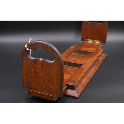 178 - Lovely Victorian Folding Sliding Book Holder