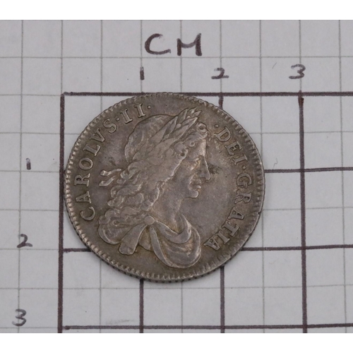 68 - Charles II Shilling 1663 (Good Detail)