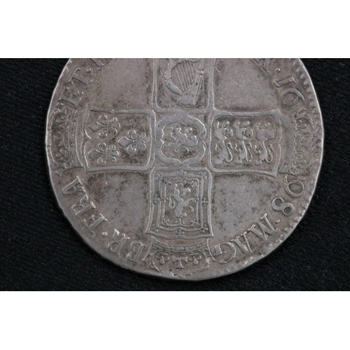 73 - William III Half Crown Coin 1698