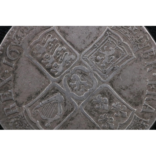 73 - William III Half Crown Coin 1698