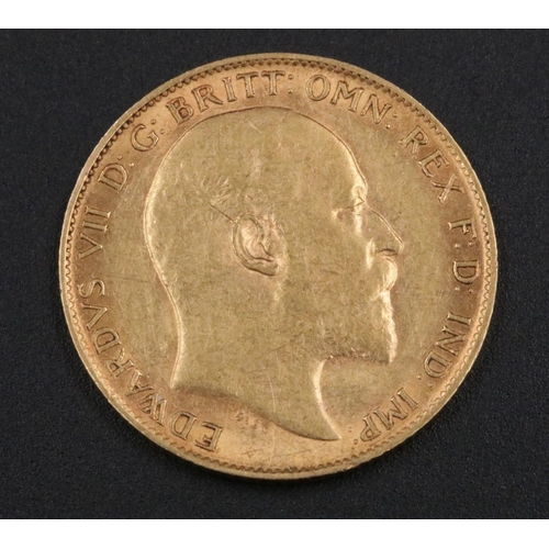 101 - 1902 Gold Half Sovereign George V