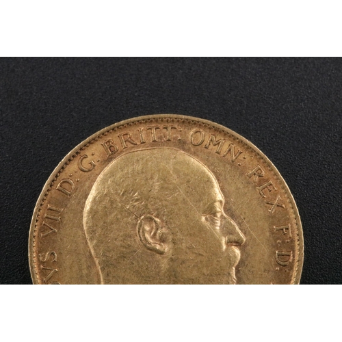 101 - 1902 Gold Half Sovereign George V