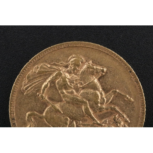 103 - 1906 Edward VII Gold Full Sovereign - 7.96Grams