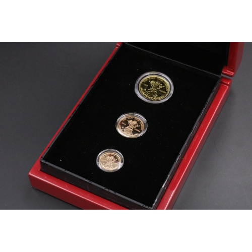 105 - 22CT Gold Guinea Proof Set - Longest Reigning Monarch 2015 - Limited Edition of 200, including a 1 G... 