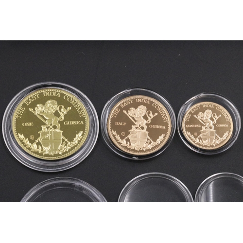 105 - 22CT Gold Guinea Proof Set - Longest Reigning Monarch 2015 - Limited Edition of 200, including a 1 G... 