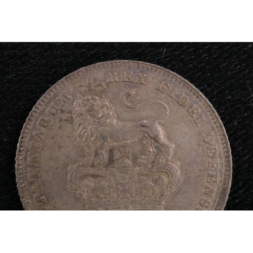 109 - George IV Sixpence 1826