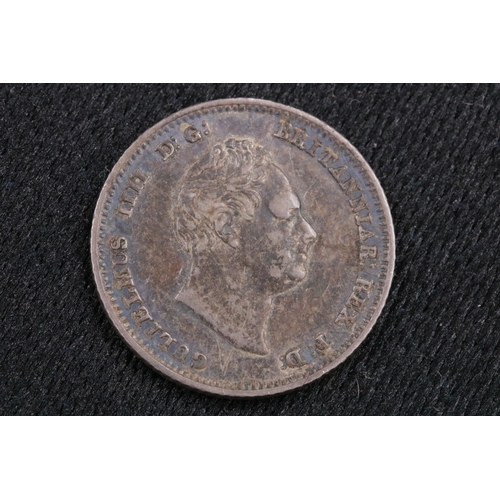 111 - William IV Sixpence 1831 plus Groat 1836