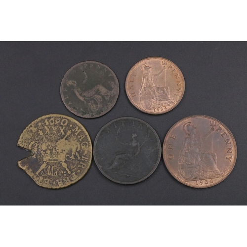 115 - Various Copper Coins x16