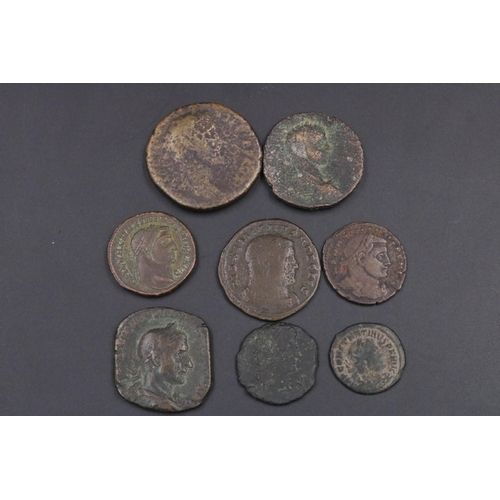 116 - Bronze Roman Coins x8