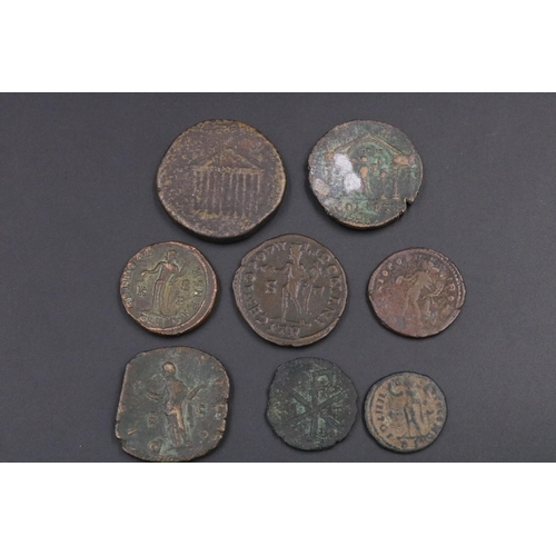 116 - Bronze Roman Coins x8