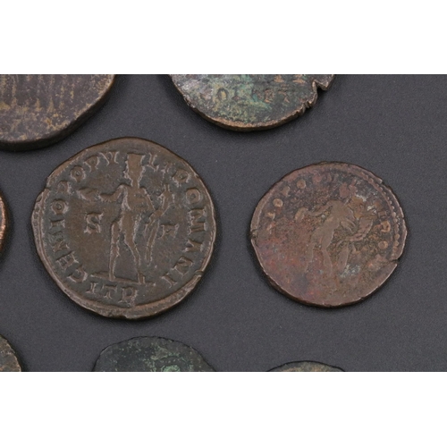 116 - Bronze Roman Coins x8