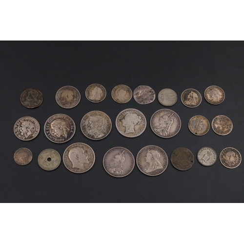 117 - Small Silver Coins and a few Dutch East India Company - 23 in total