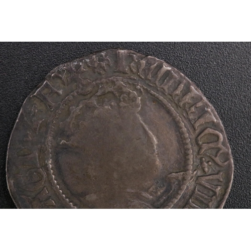 120 - Henry VIII Half Groat of Canterbury