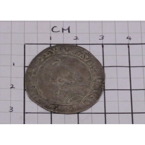 121 - Edward VI Base Issue Shilling of Southwalk Coin