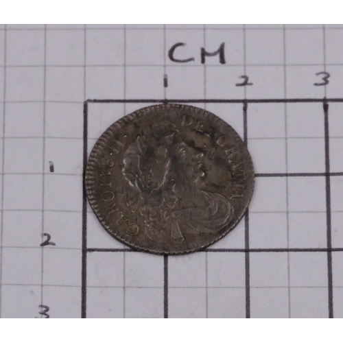 123 - Charles II 1683 Sixpence