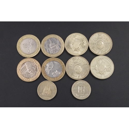 134 - Collection of Modern Coins & Notes