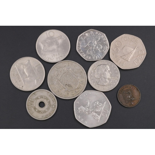 134 - Collection of Modern Coins & Notes