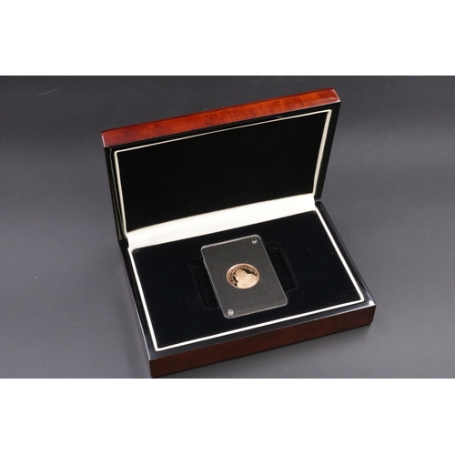 140 - 2020 Greatest Britain Uncirculated Gold Sovereign issued in the 75th anniversary year of VE Day from... 