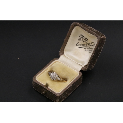 142 - 9Ct Gold Ladies Ring in Original Jewellers Box - 2.1grams