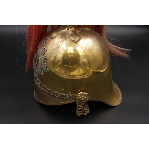 163 - A bit of history in the next item. A Helmet belonging to Major Herbert Hoare. On the 2nd May 1885, t... 