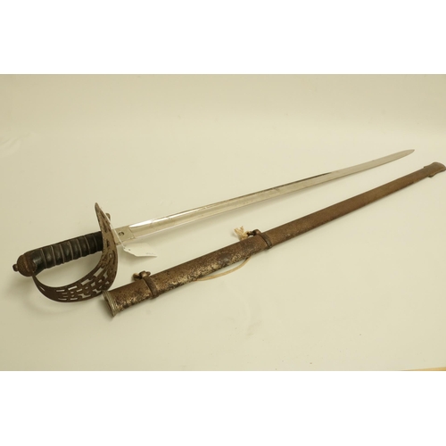 164 - 19th Century Troopers Sword belonging to Major Herbert Hoare - Henry Wilkinson Sword by Appointment ... 