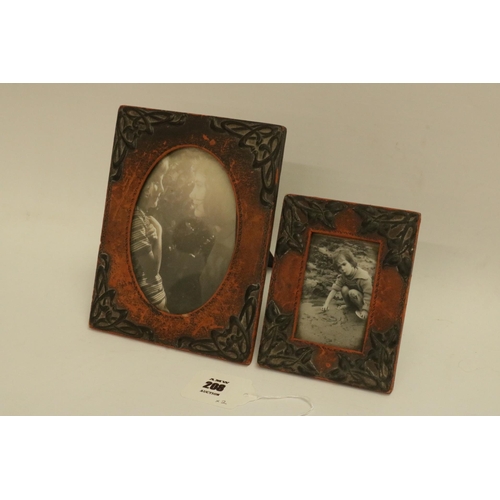 208 - Pair of Original Art Nouveau Photo Frames