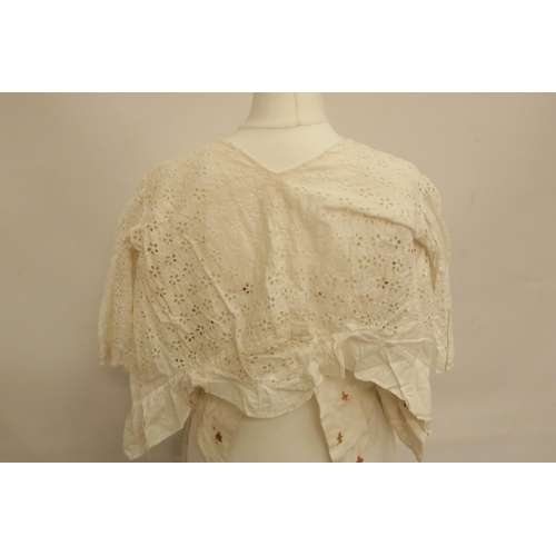 213 - 3 items of Early 20th Century Vintage Clothing - Lace Jacket, Cloths & Ornate Jacket