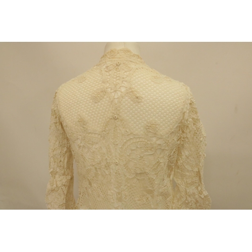 214 - Late 18th Century Ladies Lace Jacket in Lovely Condition and in its original needlework case.