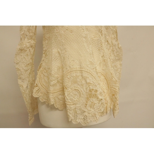 214 - Late 18th Century Ladies Lace Jacket in Lovely Condition and in its original needlework case.