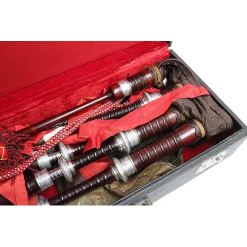 228 - Set of Bagpipes in Original Case