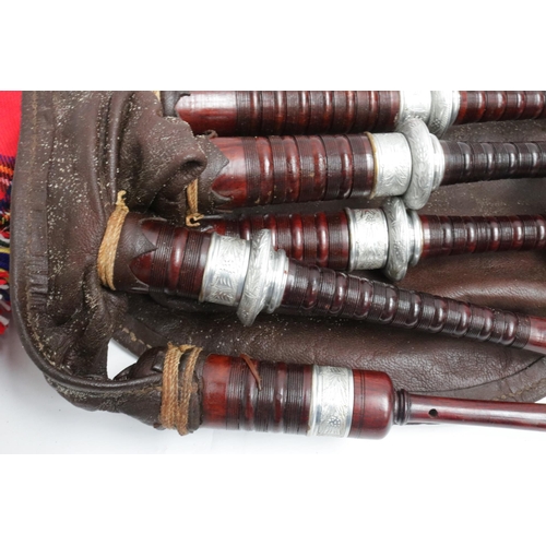 228 - Set of Bagpipes in Original Case