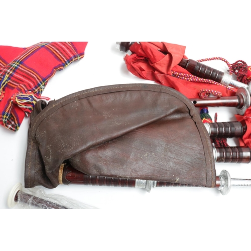 228 - Set of Bagpipes in Original Case