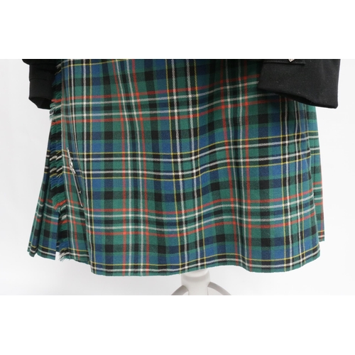 230 - Traditional Highland Dress & Tartan Kilt, Jacket & Sporan