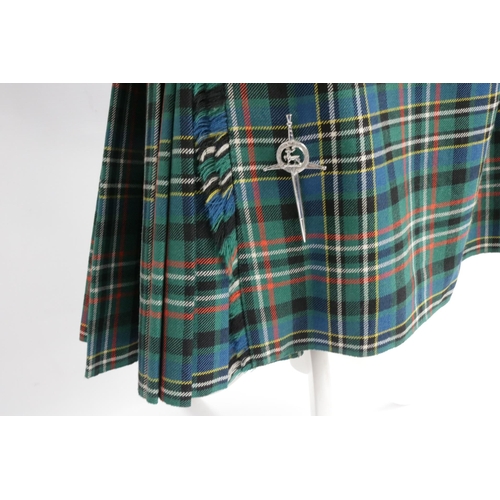 230 - Traditional Highland Dress & Tartan Kilt, Jacket & Sporan