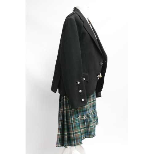 230 - Traditional Highland Dress & Tartan Kilt, Jacket & Sporan