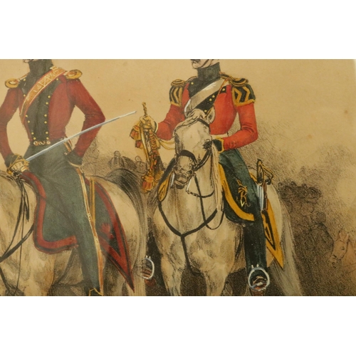 245 - Military Lithograph by Herzogthum Holstein - Artillery