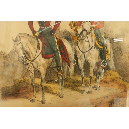 245 - Military Lithograph by Herzogthum Holstein - Artillery