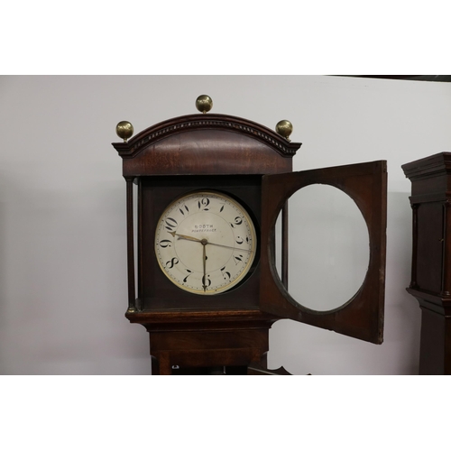 254 - Booth Pontefract Original Grandfather Clock