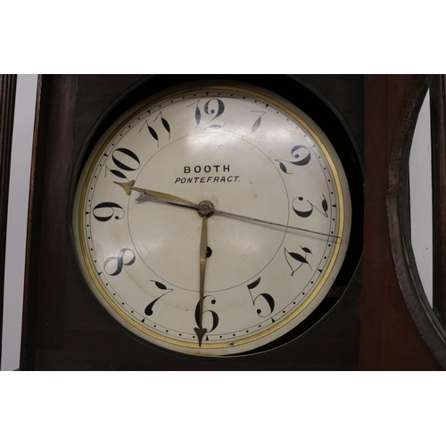 254 - Booth Pontefract Original Grandfather Clock