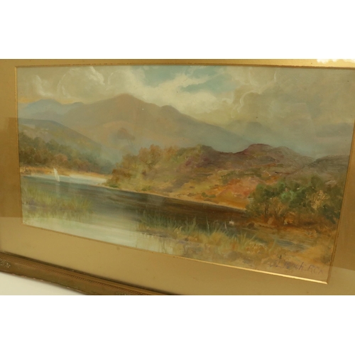 258 - Framed Oil on Board - Scenic Landscape signed S.L. Ruth - Royal College of Art