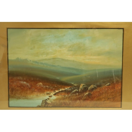 259 - A signed original watercolour bn John Thorpe, 1834 - 1873.