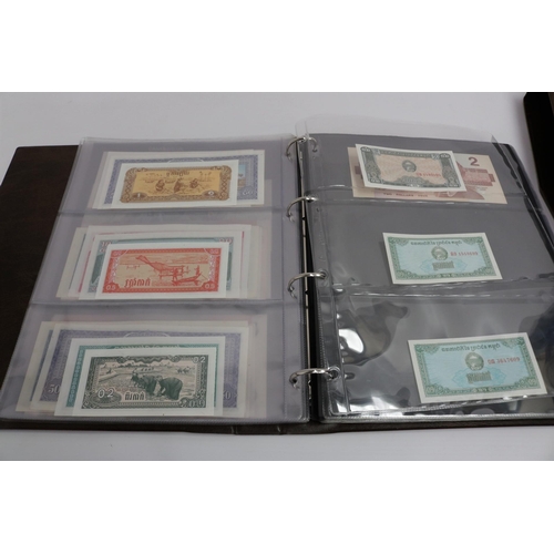 38 - Large Amount of Uncirculated World Banknotes including vintage Bank of England Notes. All contained ... 