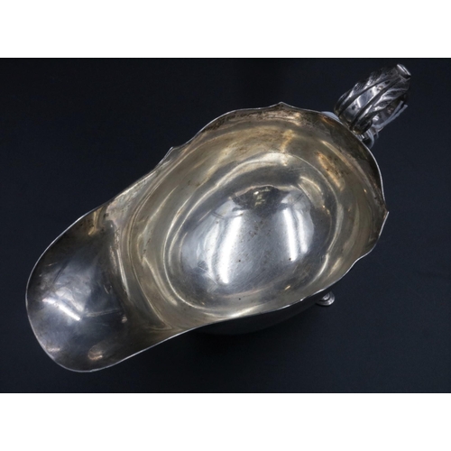 40 - Silver Mappin & Webb Sauce Boats (423 grams)